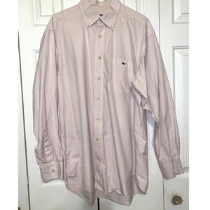 Vineyard Vines Pinpoint Oxford Stripe Tucker Shirt